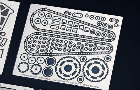 ホビーデザイン HD02-0359 1/12 ホンダ VFR750R (RC30) ディティールアップセット (タミヤ14057用) (エッチングパーツ+メタルパーツ+レジン)