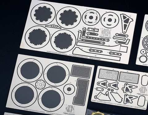 ホビーデザイン HD02-0359 1/12 ホンダ VFR750R (RC30) ディティールアップセット (タミヤ14057用) (エッチングパーツ+メタルパーツ+レジン)