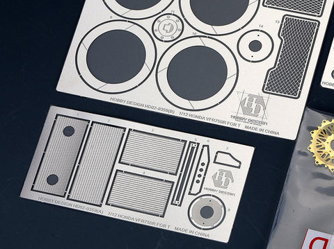 ホビーデザイン HD02-0359 1/12 ホンダ VFR750R (RC30) ディティールアップセット (タミヤ14057用) (エッチングパーツ+メタルパーツ+レジン)