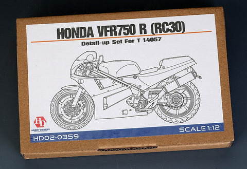 ホビーデザイン HD02-0359 1/12 ホンダ VFR750R (RC30) ディティールアップセット (タミヤ14057用) (エッチングパーツ+メタルパーツ+レジン)