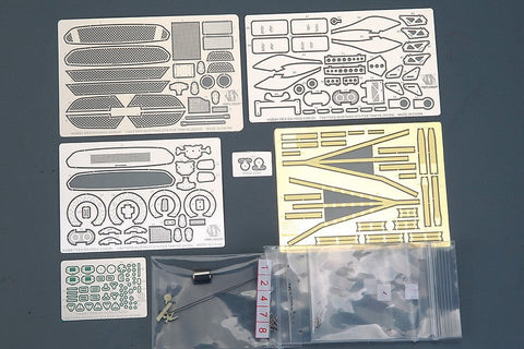 ホビーデザイン HD02-0390 1/24 フォード マスタング GT4 ディティールアップセット(タミヤ24354用) (エッチングパーツ+レジン+メタルパーツ)