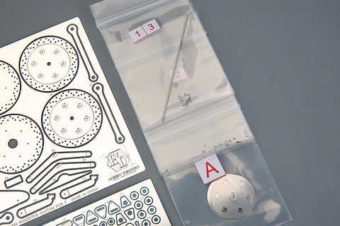 ホビーデザイン HD02-0400 1/12 ヤマハ XV1600 ロードスターカスタム ディティールアップセット (タミヤ14135用) (エッチングパーツ+メタルパーツ)