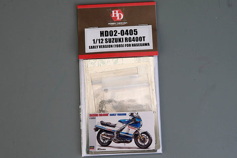 ホビーデザイン HD02-0405 1/12 スズキ RG400ガンマ 前期型(1985) ディティールアップセット(ハセガワ21509用) (エッチングパーツ+メタルパーツ+レジン)