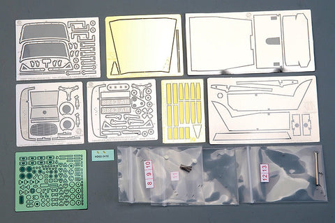 ホビーデザイン HD02-0410 1/24 ロータス スーパー 7 シリーズ II (タミヤ24357用)(エッチングパーツ+メタルパーツ+レジン+メタルロゴ)