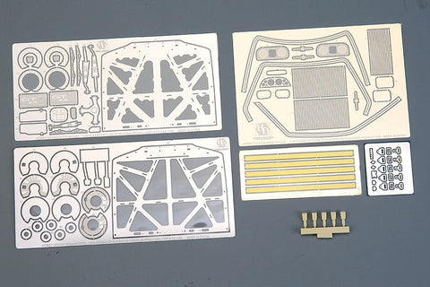 ホビーデザイン HD02-0413 1/24 日産 スカイライン GT-R ニスモ ディティールアップセット(BNR32) (1990) (ハセガワ21139用)(エッチングパーツ+レジン)