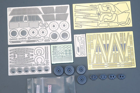 ホビーデザイン HD02-0419 1/24 BMW M8 Gte 2019 ディティールアップセット(NuNu用)(エッチングパーツ+メタルパーツ+レジン)