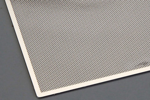 ホビーデザイン HD02-0424 エッチング メッシュ ダイヤモンド 120mm*61mm