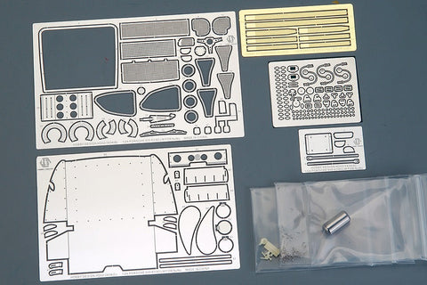 ホビーデザイン HD02-0434 1/24 ポルシェ 935 K3 ディティールアップセット(NuNu用)(エッチングパーツ+メタルパーツ+レジン)