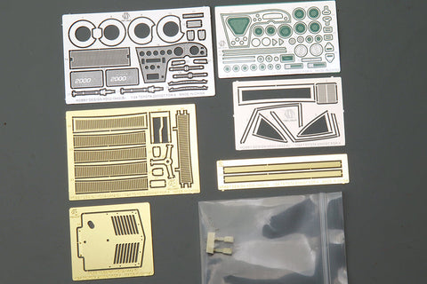 ホビーデザイン HD02-0442 1/24 トヨタ 2000GT(アオシマ用)(エッチングパーツ+メタルパーツ+レジン)