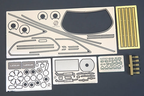 ホビーデザイン HD02-0464 1/24 レクサス LS400(タミヤ24114用)(PE+レジン)