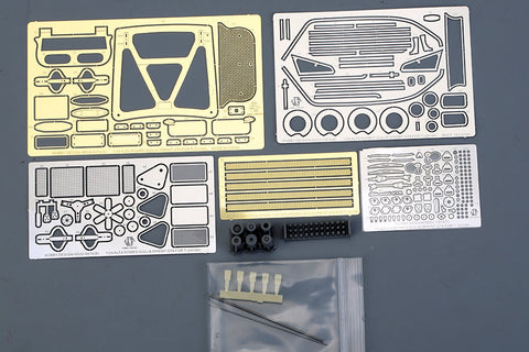 ホビーデザイン HD02-0474 1/24 アルファロメオ ジュリア スプリント GTA ディテールアップセット (タミヤ24188用) (エッチング+レジン+メタルパーツ)