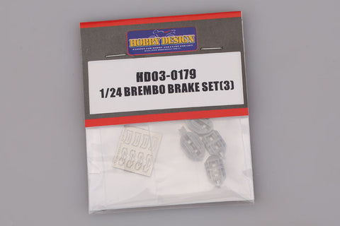 ホビーデザイン HD03-0179 1/24 ブレンボ ブレーキセット(レジン+エッチングパーツ)(3)