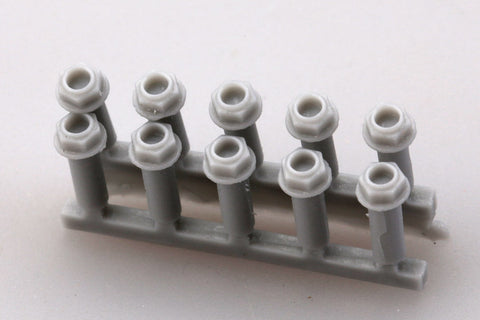 ホビーデザイン HD03-0260 1/24 マツダ 787B ホイール 六角ナット (タミヤ用)