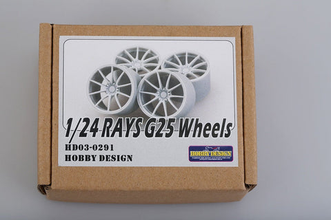 ホビーデザイン HD03-0291 1/24 18インチ レイズ G25 ホイール