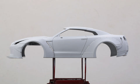 ホビーデザイン HD03-0307 1/24 LB パフォーマンス 日産 R35 ディティールアップセット (レジン+エッチングパーツ+デカール)