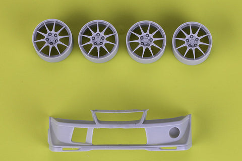 ホビーデザイン HD03-0322 1/24 三菱 EVO 6.5 ディティールアップセット (タミヤ用) (レジン+エッチングパーツ+デカール)