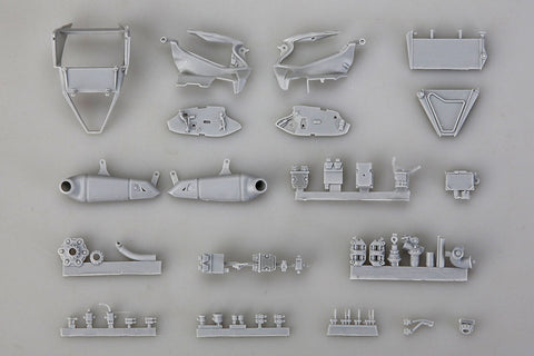 ホビーデザイン HD03-0330 1/12 ドゥカティ 1199 スーパーディティールアップセット(タミヤ14129用)(レジン+エッチングパーツ+メタルパーツ)