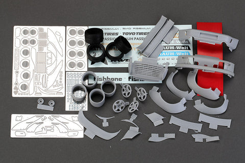 ホビーデザイン HD03-0373 1/24 RWB (Rauh-Welt Begriff) ポルシェ 993 ワイドボディ トランスキット (タミヤ用) (レジン+エッチングパーツ+デカール)