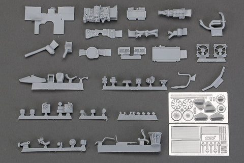 ホビーデザイン HD03-0381 1/24 スバル インプレッサ EJ20 エンジン キット (レジン+エッチングパーツ)