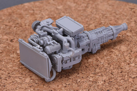 ホビーデザイン HD03-0381 1/24 スバル インプレッサ EJ20 エンジン キット (レジン+エッチングパーツ)