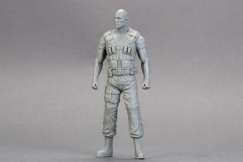 ホビーデザイン HD03-0405 1/24 MR.ROCK JOHNSON (ルーク・ホブス) by ワイルドスピード スカイ ミッション