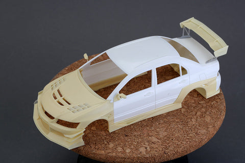 ホビーデザイン HD03-0430 1/24 Voltex 三菱 EVO IX ワイドボディキット(フジミ用) (レジン+エッチングパーツ+メタルパーツ)