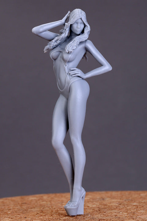 ホビーデザイン HD03-0434 1/24 ショーガール (レジン+エッチングパーツ)
