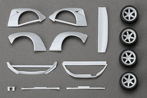 ホビーデザイン HD03-0445 1/24 RB マツダ MX-5 ワイドボディキット(タミヤ24342用) (レジン+エッチングパーツ+メタルパーツ)