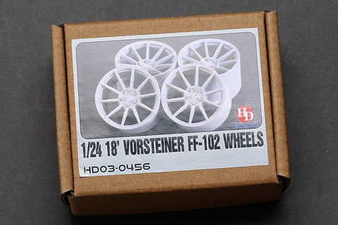 ホビーデザイン HD03-0456 1/24 18インチ Vorsteiner FF-102 ホイール