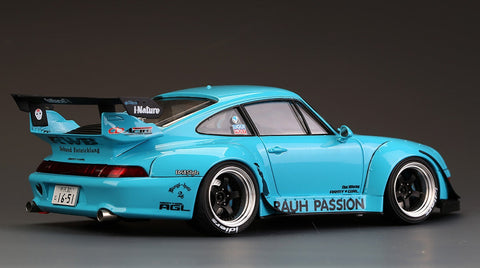 ホビーデザイン HD03-0457 1/24 RWB ポルシェ 993 ワイドボディキット For Ver."Rauh Passion" (レジン+エッチングパーツ+デカール+メタルパーツ)