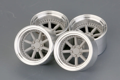 ホビーデザイン HD03-0466 1/24 18インチ Rotiform MLW ホイール (Aluminum alloy+レジン)