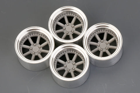 ホビーデザイン HD03-0466 1/24 18インチ Rotiform MLW ホイール (Aluminum alloy+レジン)