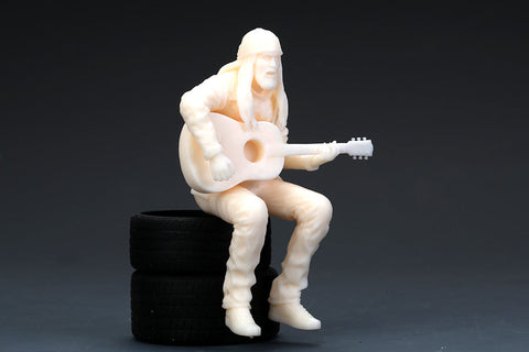 ホビーデザイン HD03-0484 1/24 放浪する歌手 (レジン+エッチングパーツ)