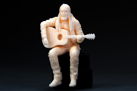 ホビーデザイン HD03-0484 1/24 放浪する歌手 (レジン+エッチングパーツ)