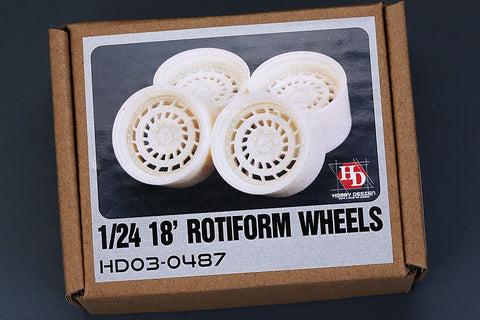 ホビーデザイン HD03-0487 1/24 18インチ Rotiform ホイール