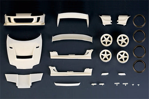 ホビーデザイン HD03-0492 1/24 トヨタ スープラ モディファイド トランスキット (レジン+エッチングパーツ+メタルパーツ)