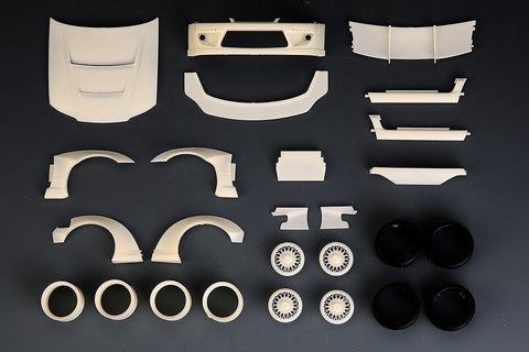 ホビーデザイン HD03-0498 1/24 RB 日産 S15 ワイドボディキット(アオシマ用) (レジン+エッチングパーツ+メタルパーツ)