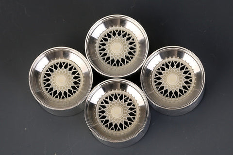 ホビーデザイン HD03-0507 1/24 18インチ BBS RS ホイール For Jdm シリーズ(レジン+メタルホイール+デカール)