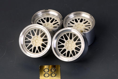 ホビーデザイン HD03-0511 1/24 18インチ RB Custom ホイール For Jdm シリーズ (レジン+メタルホイール+エッチングパーツ)