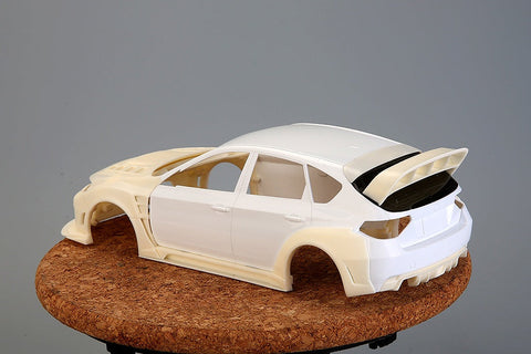 ホビーデザイン HD03-0523 1/24 スバル インプレッサ WRX STI ワイドボディキット(アオシマ用) (レジン+メタルホイール+エッチングパーツ+デカール+メタルロゴ+メタルパーツ)