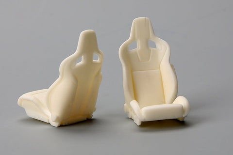 ホビーデザイン HD03-0529 1/24 スポーツシート (D) (レジン+デカール)