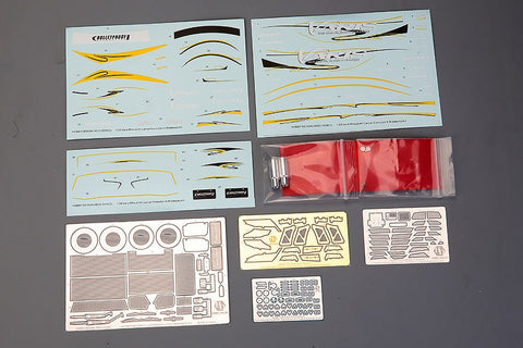 ホビーデザイン HD03-0539 1/24 Varis 三菱 ランサーエボリューションX ワイドボディキット (アオシマ用) (レジン+エッチングパーツ+デカール+メタルパーツ)