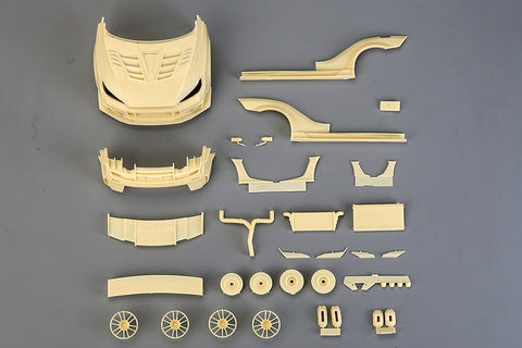 ホビーデザイン HD03-0539 1/24 Varis 三菱 ランサーエボリューションX ワイドボディキット (アオシマ用) (レジン+エッチングパーツ+デカール+メタルパーツ)