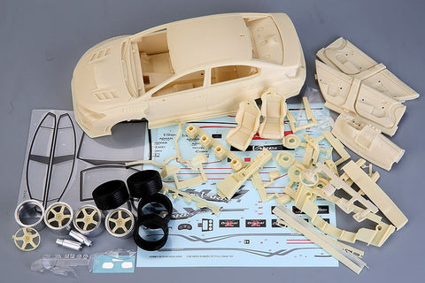 ホビーデザイン HD03-0540 1/24 Varis スバル STI (VAB) フルディティールキット (レジン+エッチングパーツ+デカール+メタルホイール+メタルパーツ)