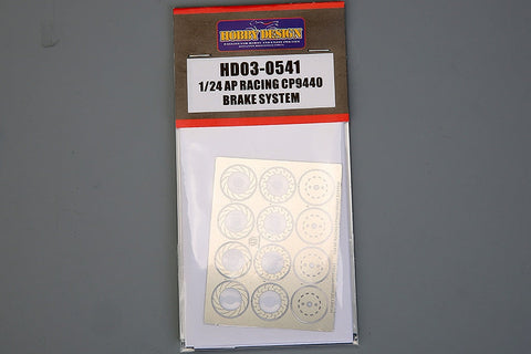 ホビーデザイン HD03-0541 1/24 AP レーシング CP9440 ブレーキシステム(レジン+エッチングパーツ+デカール)