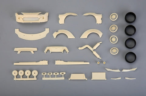 ホビーデザイン HD03-0545 1/24 RB トヨタ FT86 V2.0 ワイドボディキットディティールアップセット (タミヤ用) 24323&24336 (レジン+エッチングパーツ+デカール+メタルホイール+メタルパーツ)