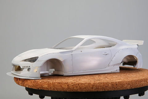 ホビーデザイン HD03-0545 1/24 RB トヨタ FT86 V2.0 ワイドボディキットディティールアップセット (タミヤ用) 24323&24336 (レジン+エッチングパーツ+デカール+メタルホイール+メタルパーツ)