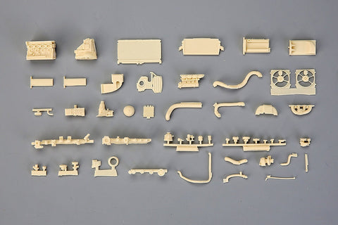 ホビーデザイン HD03-0551 1/24 三菱 4G63 エンジン ディティールセット (レジン+エッチングパーツ+メタルパーツ)