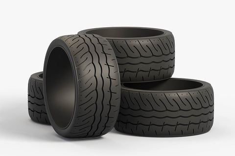 ホビーデザイン HD03-0563 1/24 18インチ アドバン ネオバ コンセプト タイヤ