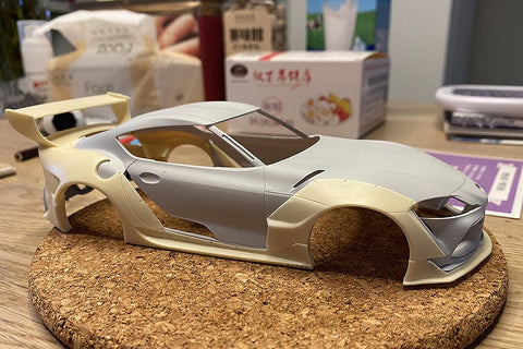 ホビーデザイン HD03-0564 1/24 ロケットバニー トヨタ スープラ(A) (タミヤ24351用) (レジン+エッチングパーツ+デカール+メタルパーツ+メタルホイール+メタルロゴ)